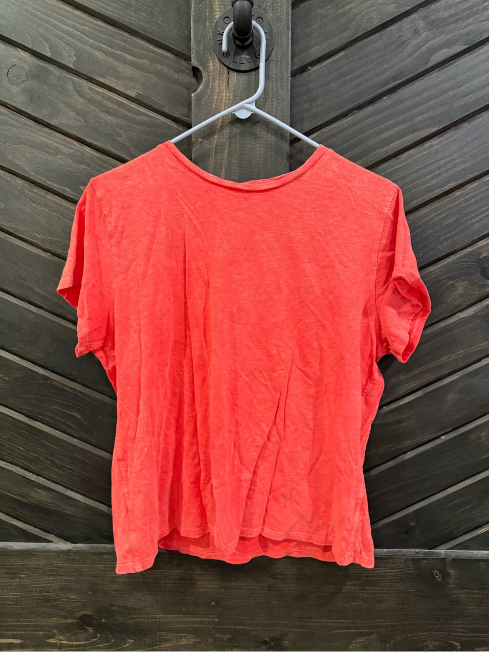 aerie red Crewneck Short-Sleeve Tee